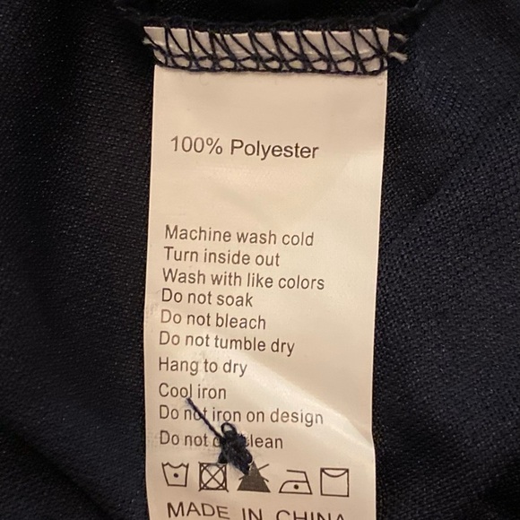 Brigham Young Cougars BSC Polo Shirt Color Navy Size Large - Picture 4 of 5